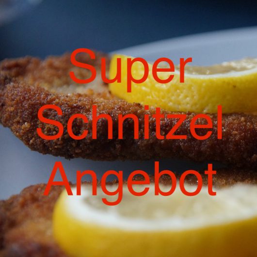 Schnitzelangebot